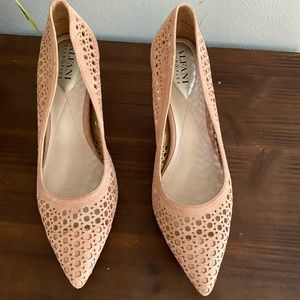 Alfani Suede step & flex pointed pumps